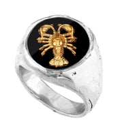 Srebrny sygnet z Twoim znakiem zodiaku No.2