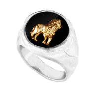 Srebrny sygnet z Twoim znakiem zodiaku No.2