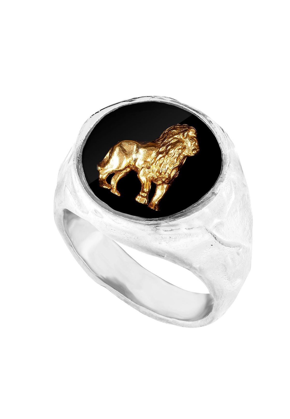 Srebrny sygnet z Twoim znakiem zodiaku No.2