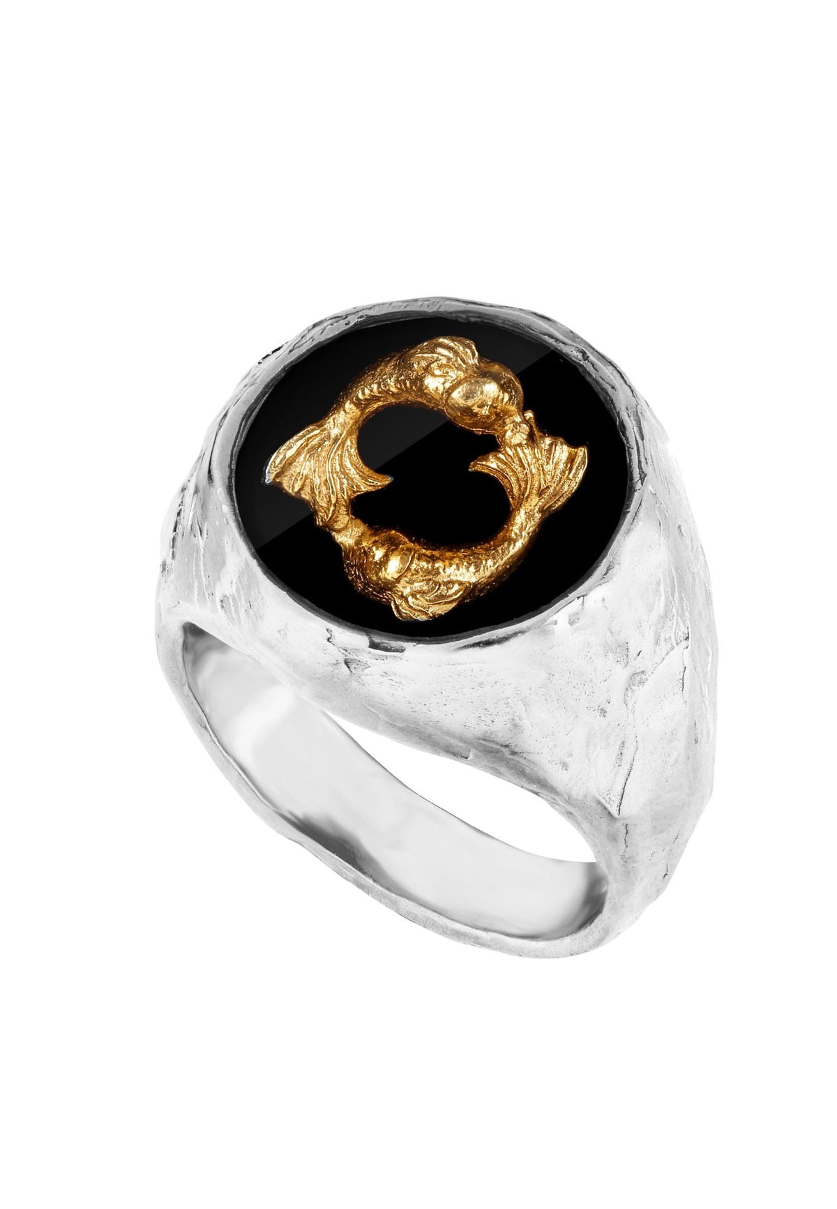 Srebrny sygnet z Twoim znakiem zodiaku No.2