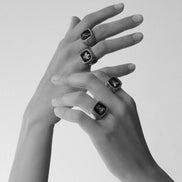Silver ring UNICORN No.2