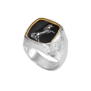 Silver ring UNICORN No.2