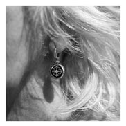 Silver earrings WIND ROSE No.2