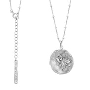 Silver necklace MUCHA locket No.2