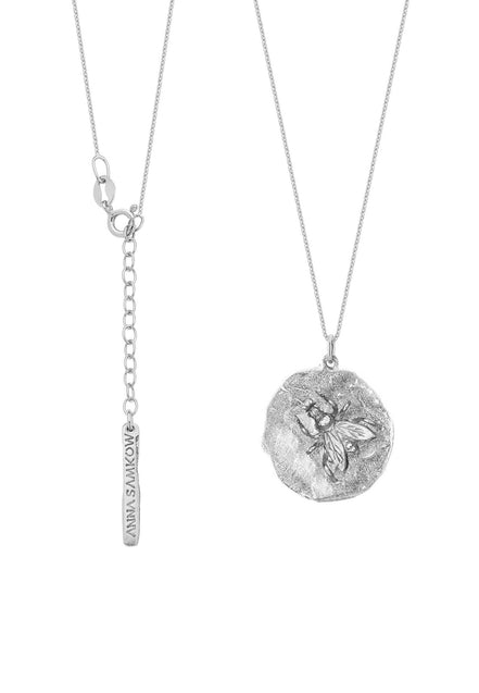 Silver necklace MUCHA locket No.2