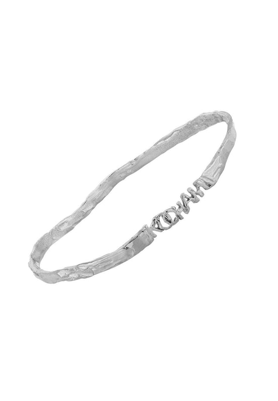 Silver bracelet I LOVE No.2