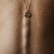 Necklace locket LOVE