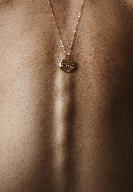 Necklace locket LOVE