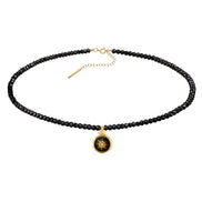 Choker SŁOŃCE/ONYKS
