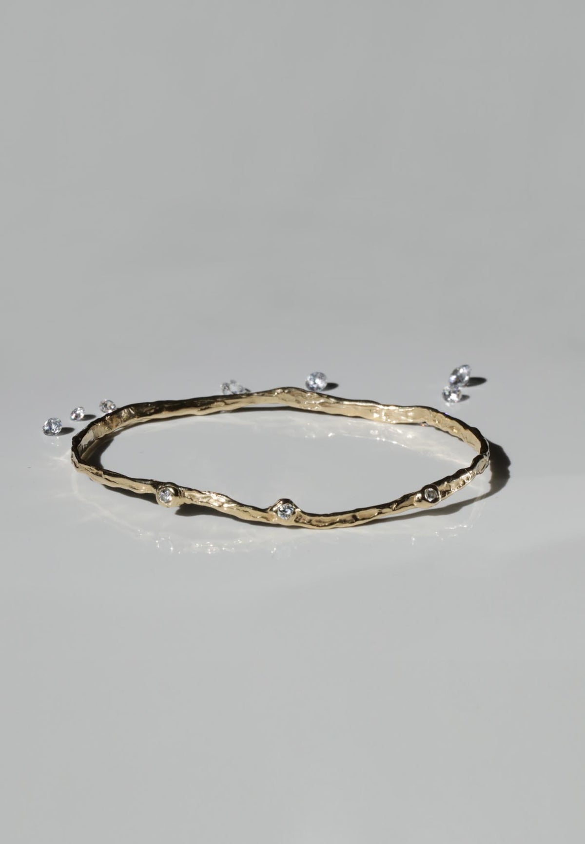 Gold bracelet with sapphires 5 PM