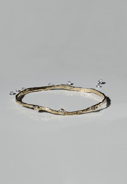 Gold bracelet with sapphires 5 PM