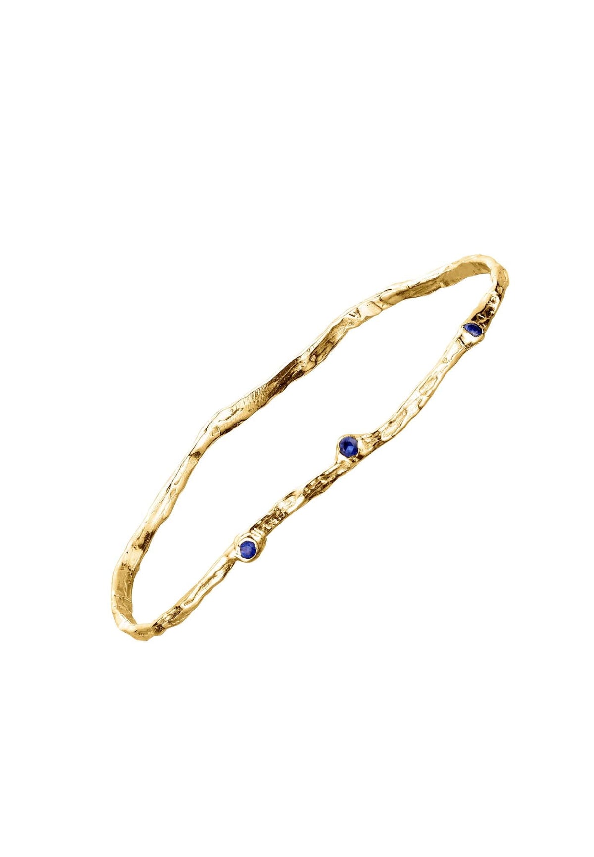 Gold bracelet with sapphires 5 PM