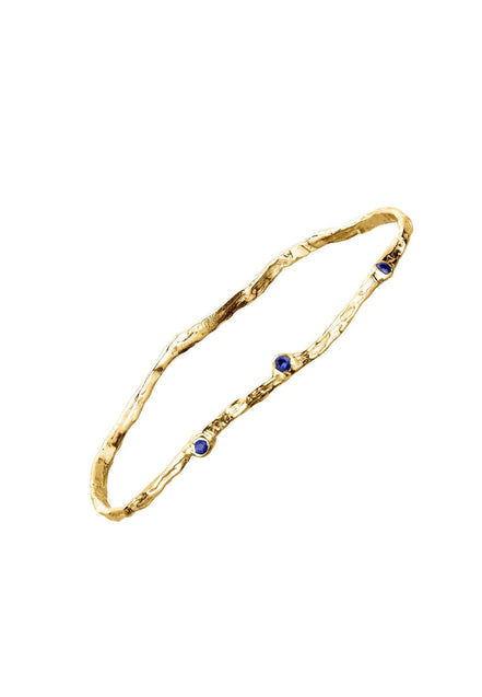 Gold bracelet with sapphires 5 PM