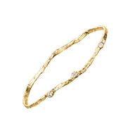Gold bracelet with sapphires 5 PM