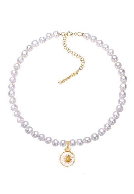 SUN/PEARL Choker