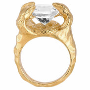 Silver ring Snake, symbol of rebirth and healing