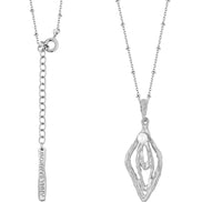 MW 20 silver necklace