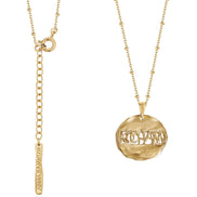 Silver necklace locket I LOVE YOU