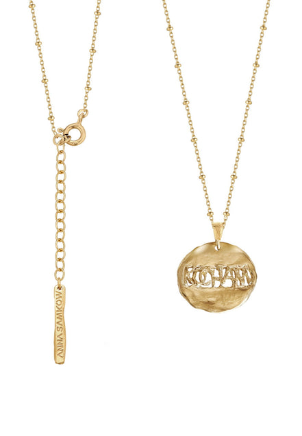 Silver necklace locket I LOVE YOU