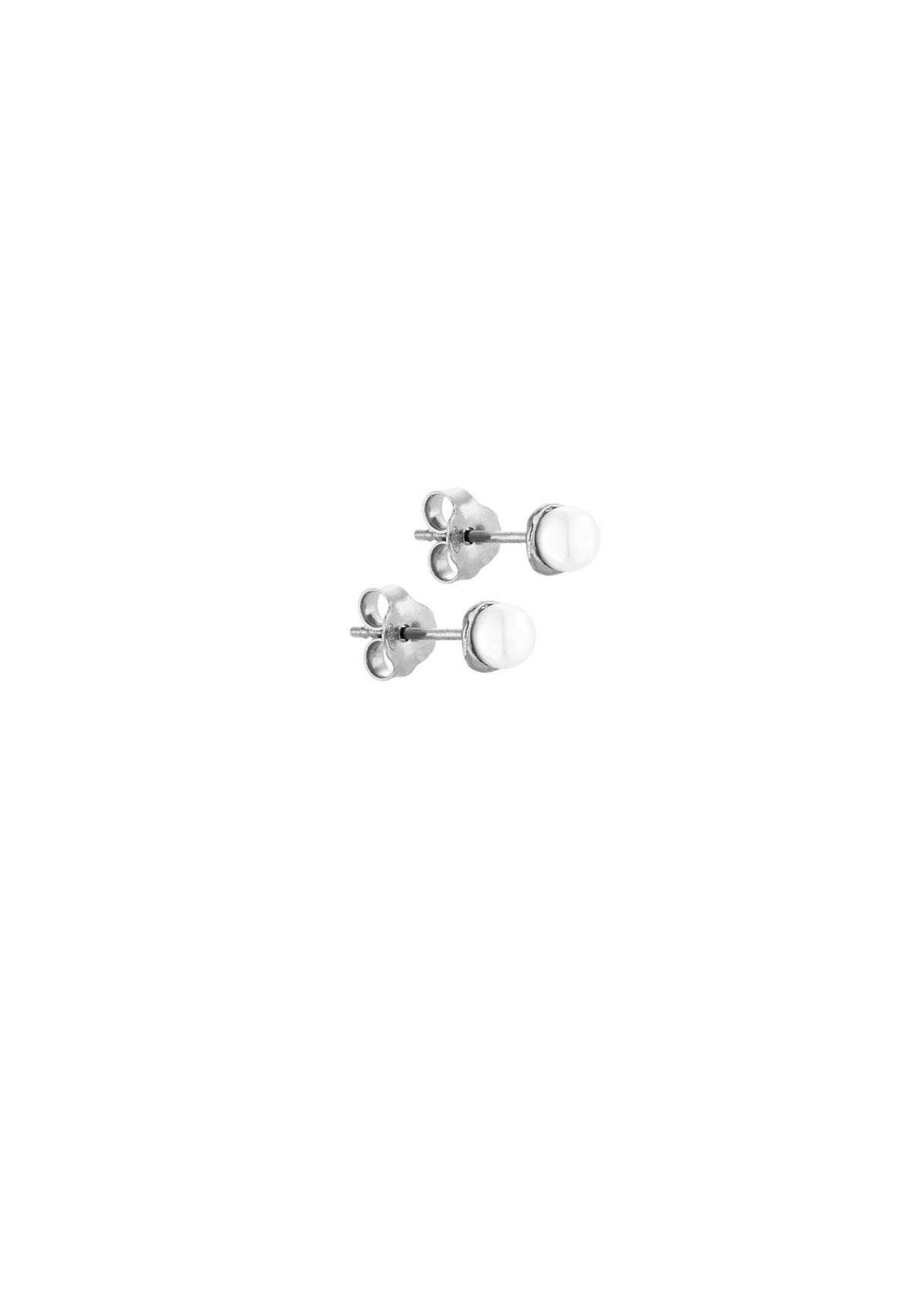 Silver gold-plated earrings MW 9