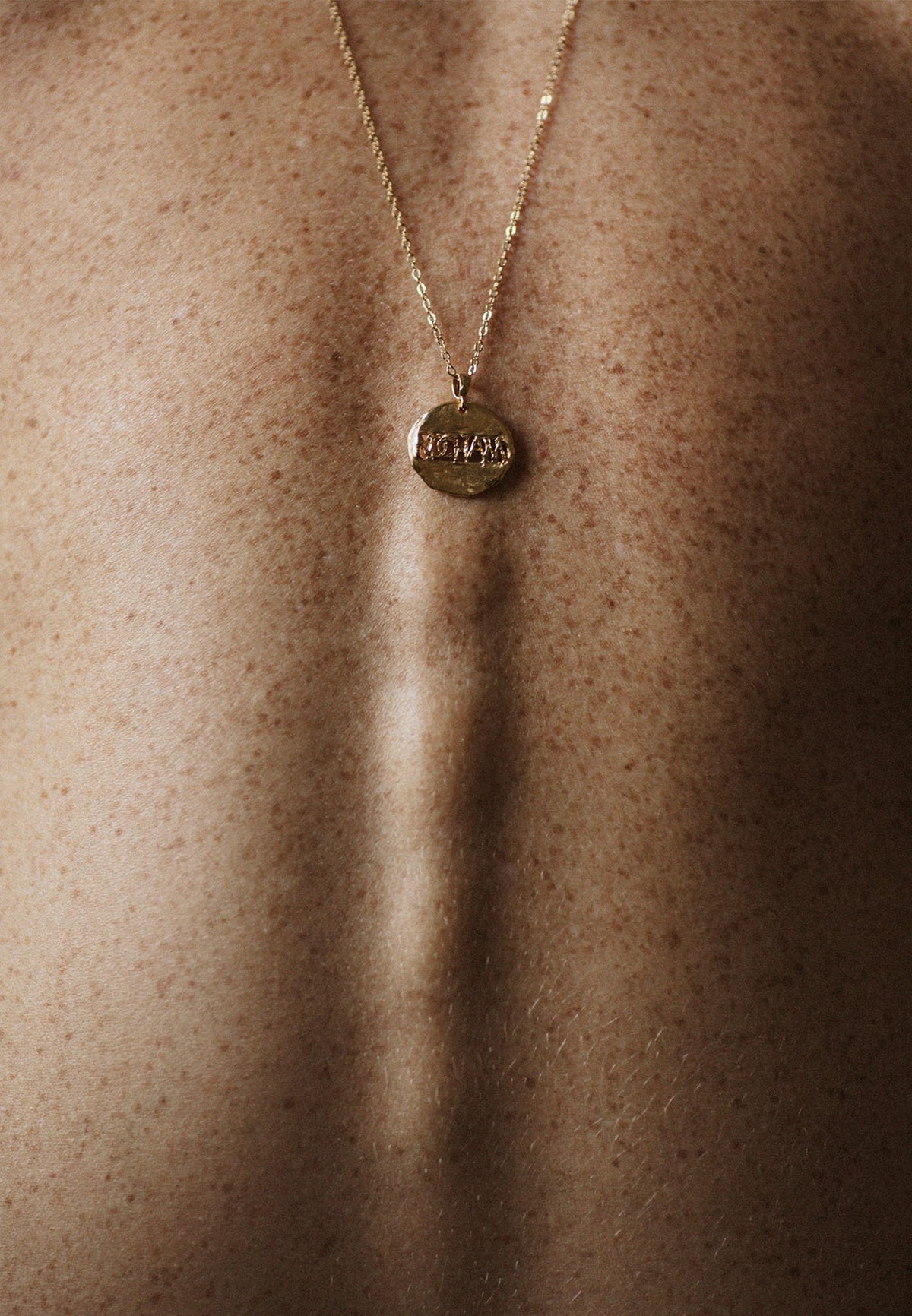 Silver necklace locket I LOVE YOU