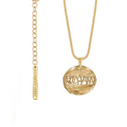 Silver necklace locket I LOVE YOU