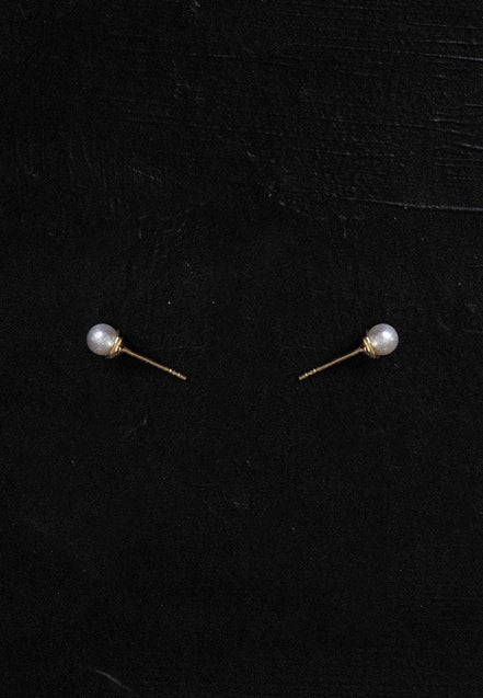 Silver gold-plated earrings MW 9