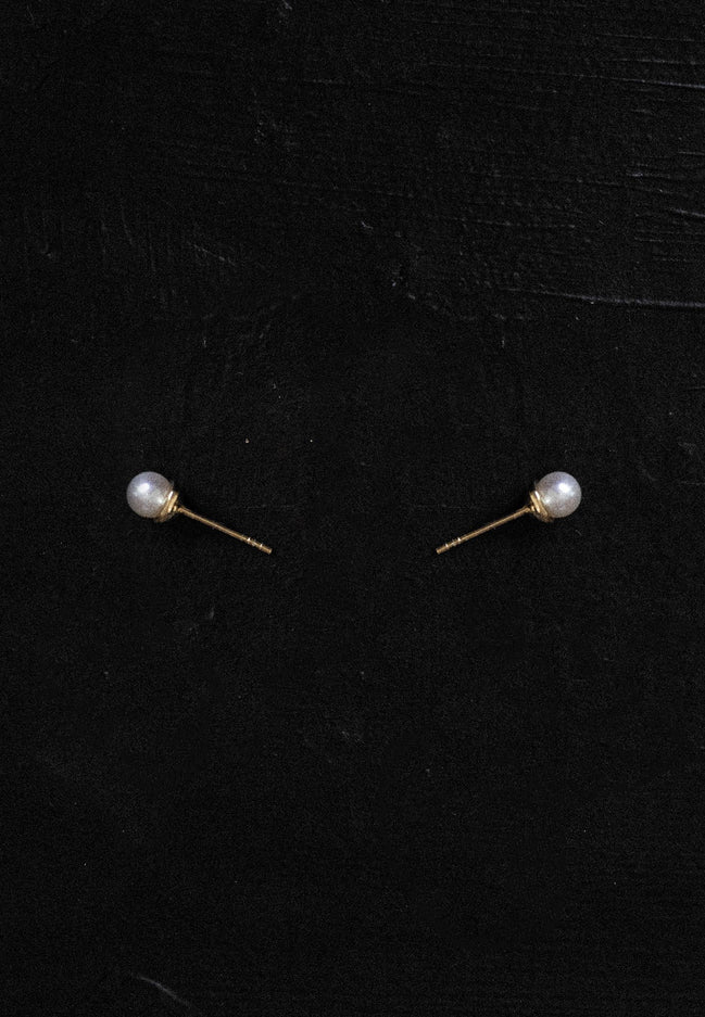 Silver gold-plated earrings MW 9