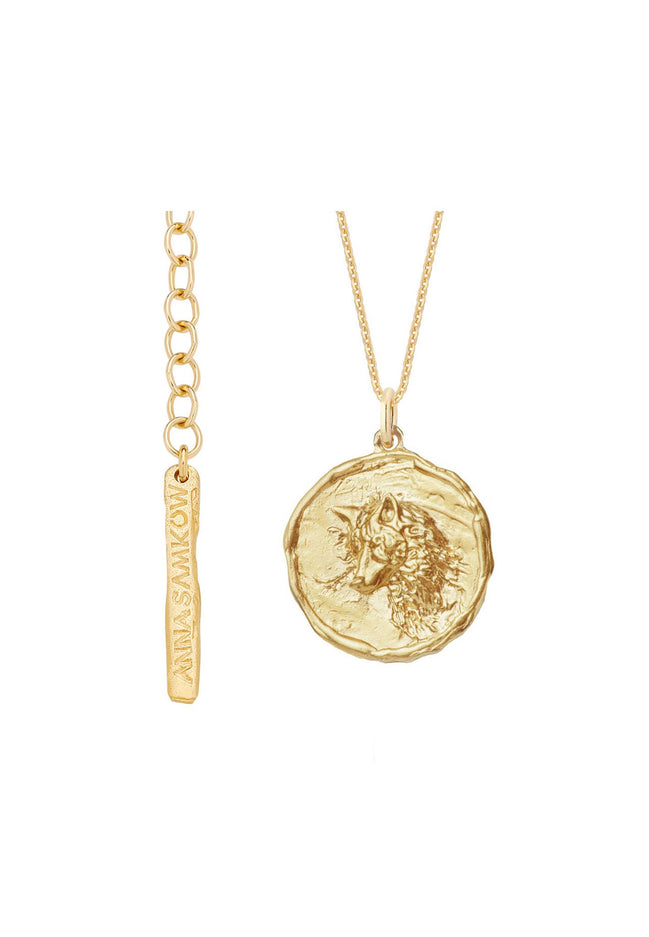 Necklace WOLF MEDALLION No.1