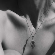 MW 20 silver necklace
