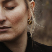 Kolczyki Wilk portret No.1