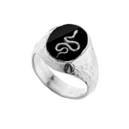 SNAKE Signet Ring No. 2