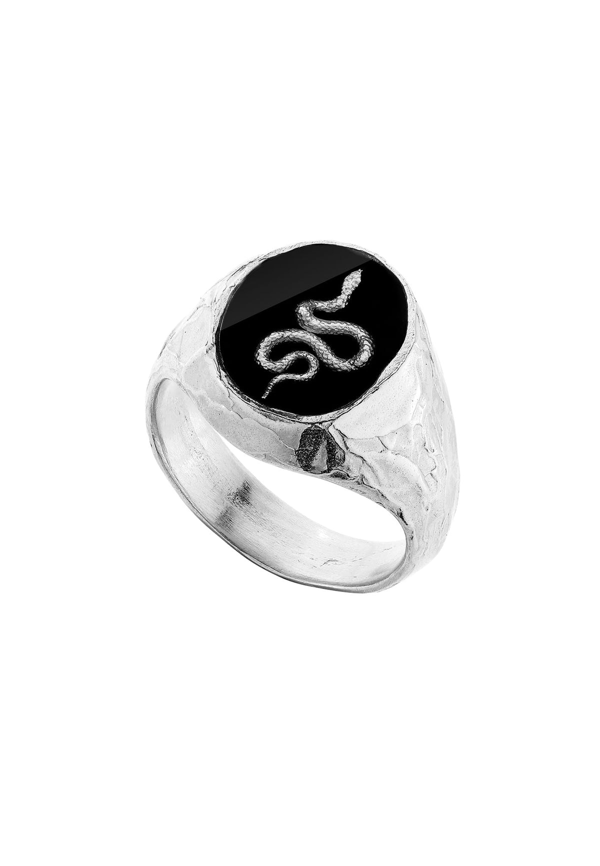 SNAKE Signet Ring No. 2