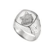 Signet ring WOLF portrait No.2