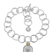 Silver bracelet SCORPION No.1