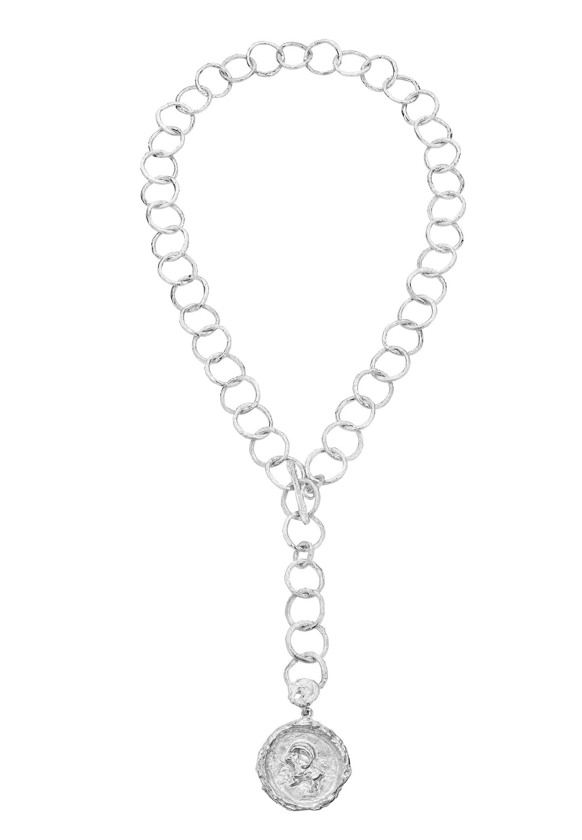 Silver Capricorn Necklace No.2