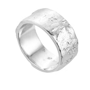 Silver signet ring No1 FISH spiritual compass