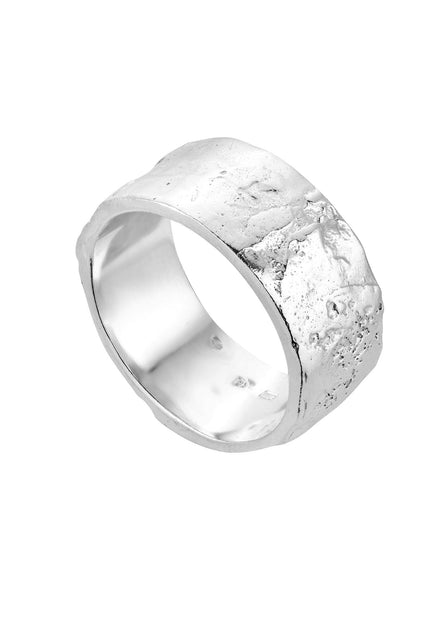 Silver signet ring No1 FISH spiritual compass