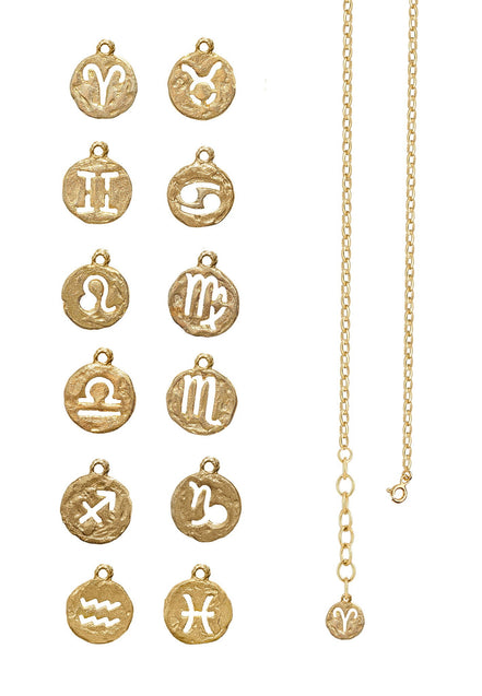 Bransoletka na kostkę z Twoim znakiem zodiaku No.1