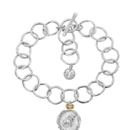 Srebrna bransoletka z Twoim znakiem zodiaku No.1
