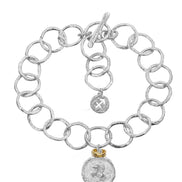 Srebrna bransoletka z Twoim znakiem zodiaku No.1