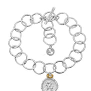 Srebrna bransoletka z Twoim znakiem zodiaku No.1