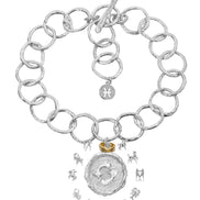 Srebrna bransoletka z Twoim znakiem zodiaku No.1