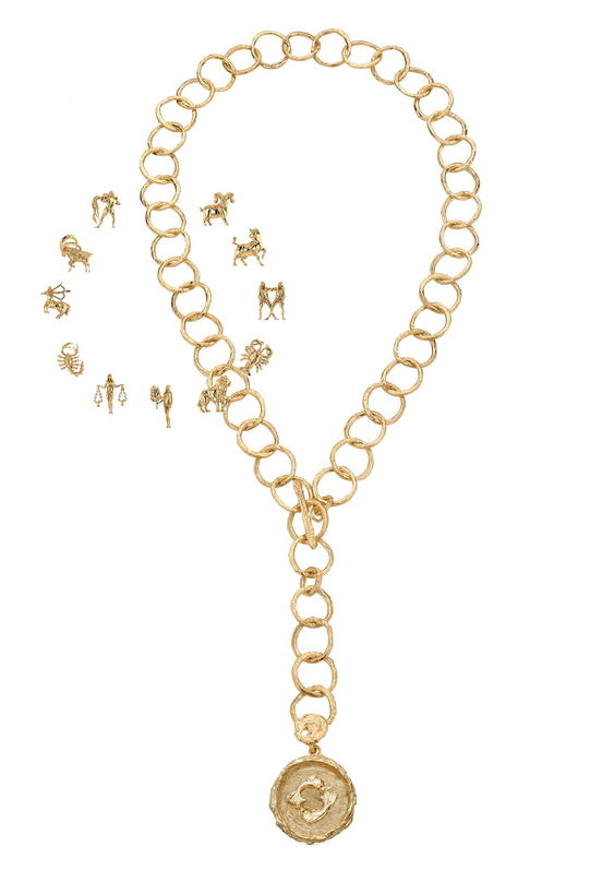 Necklace chain with your zodiac sign No.1