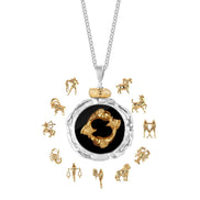 Srebrny naszyjnik z Twoim znakiem zodiaku No.4