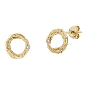 Diamond Gold Earrings No1 Gold 585