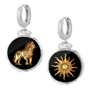 Srebrne kolczyki z Twoim znakiem zodiaku No.4