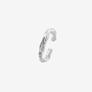 Silver ear cuff No.1