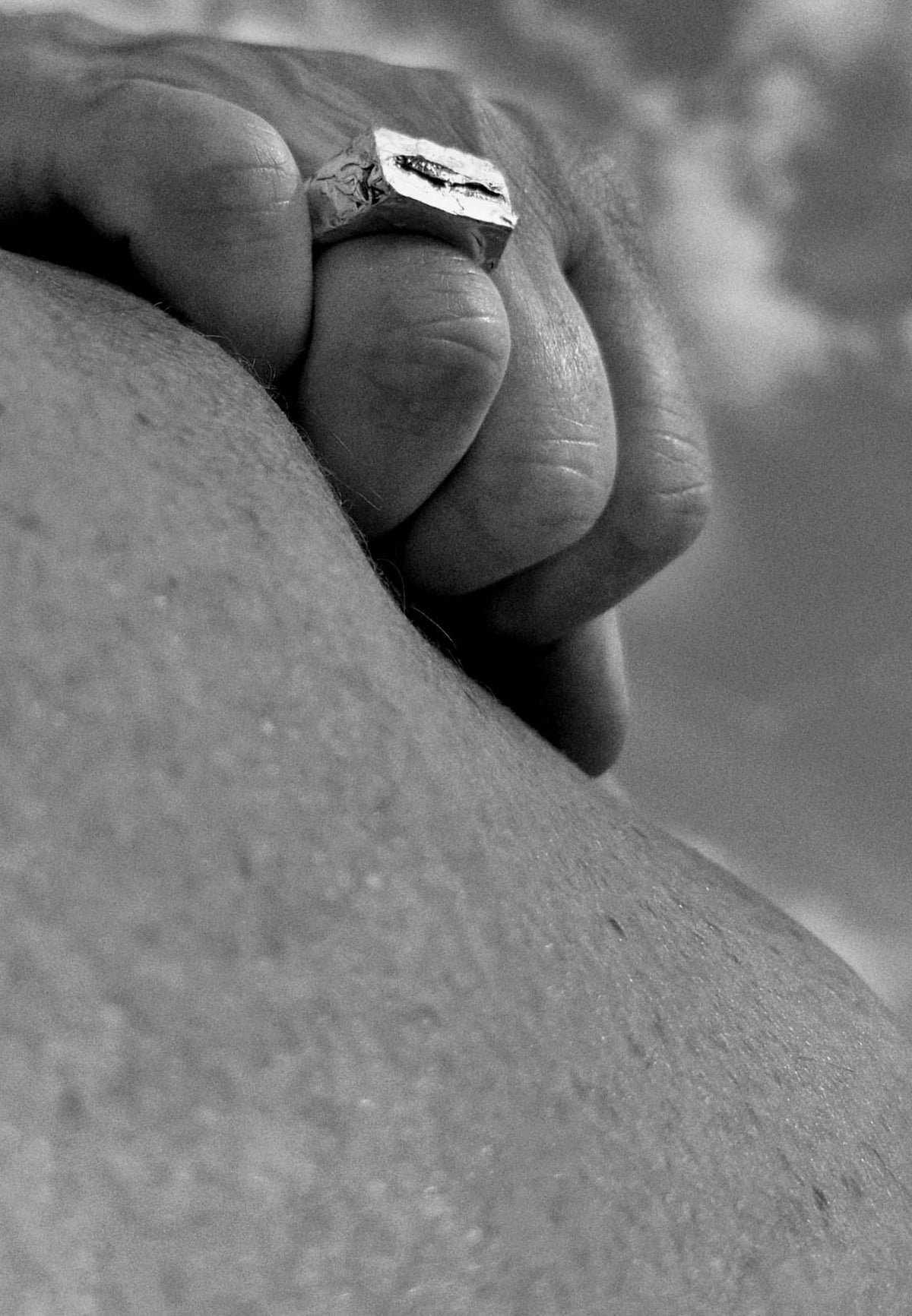 Silver signet ring No1 FISH spiritual compass