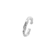 Silver ear cuff No.1
